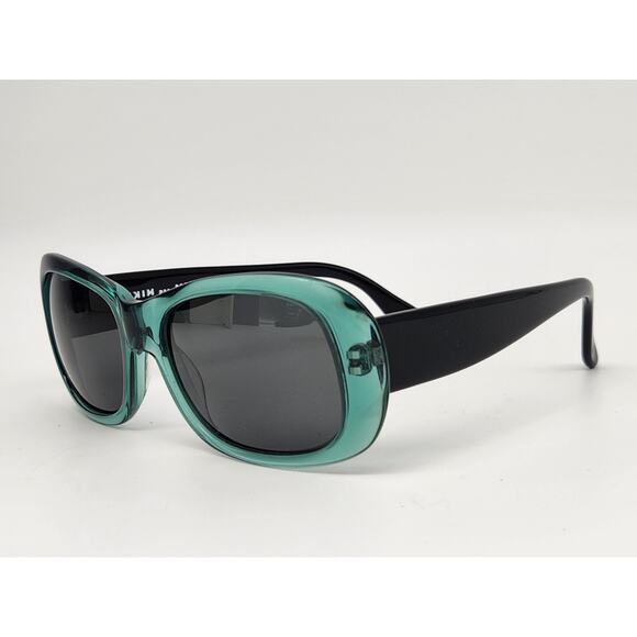 Vintage Mikli par Mikli Green Frame Sunglasses 7150 - Size S main image 5